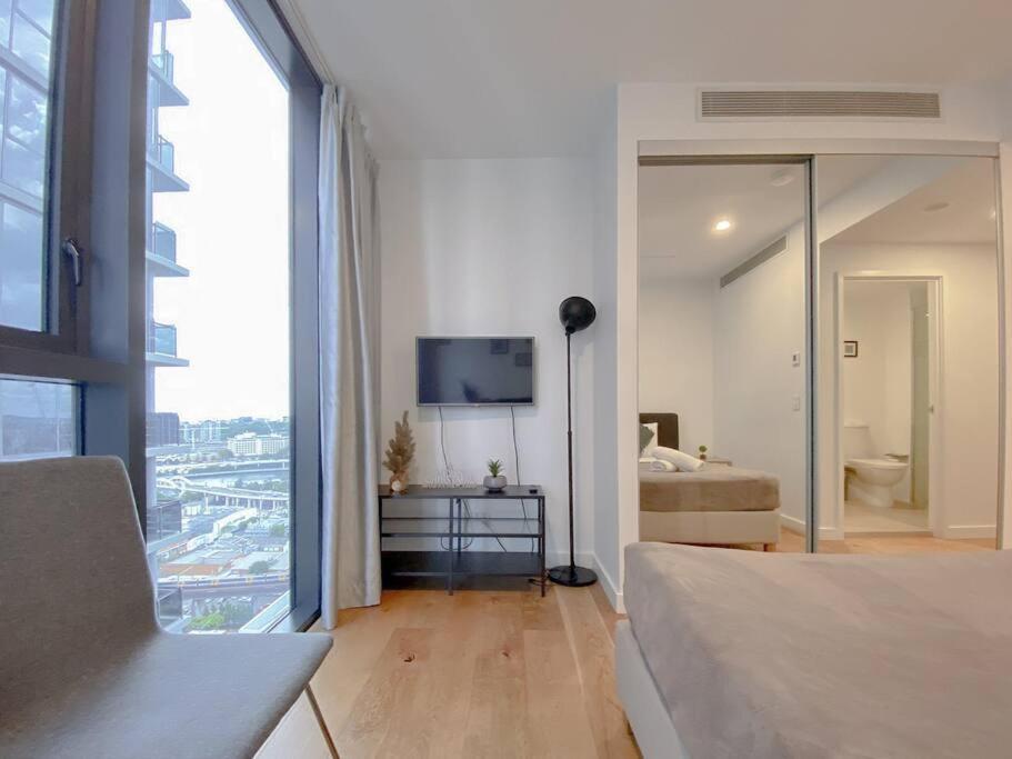 Ferienwohnung Studio- Close To Cbd+Free Top City View Brisbane Exterior foto