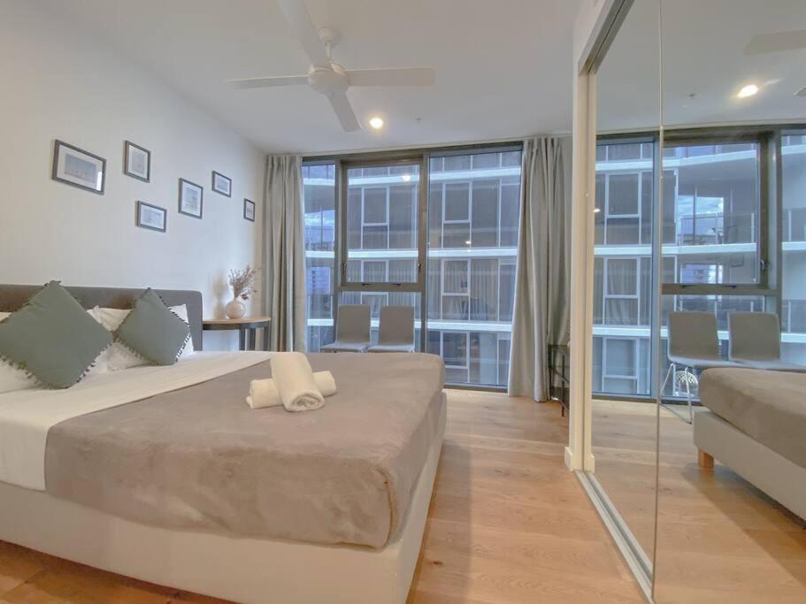 Ferienwohnung Studio- Close To Cbd+Free Top City View Brisbane Exterior foto